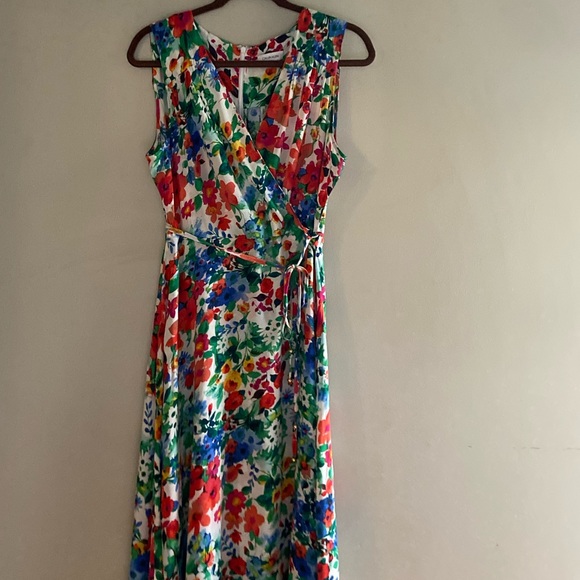 calvin klein Maxi dress Size 14 gorgeous summer Dress approximate length 49” - Picture 4 of 7